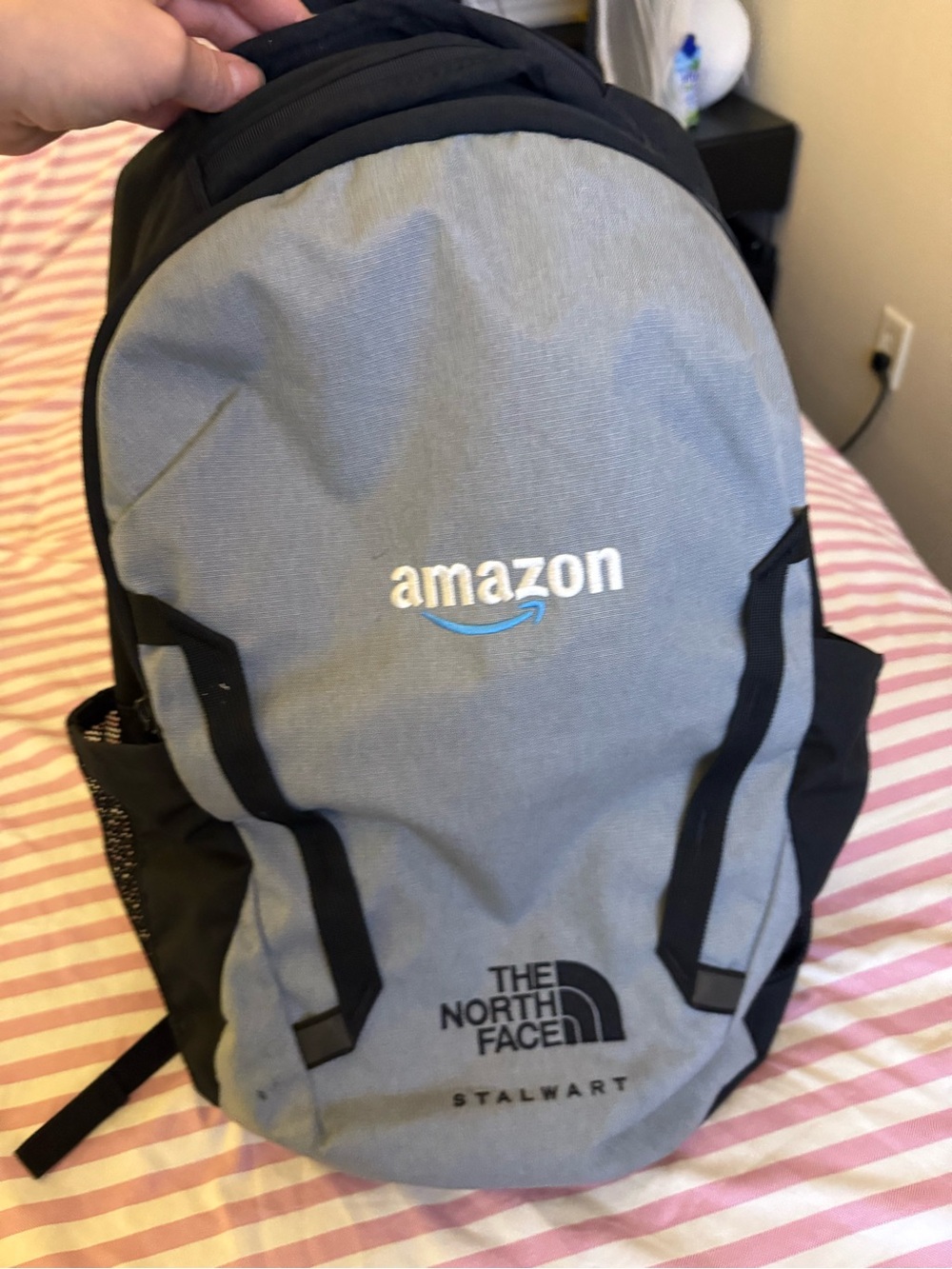 The North Face Stalwart Backpack - Gray/Black Amazon version